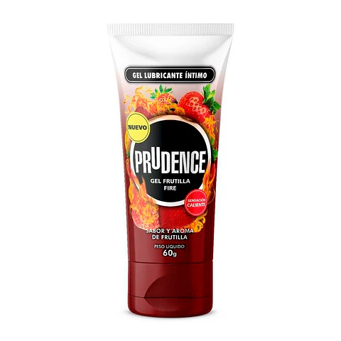 Prudence Gel Lubricante Frutilla Fire