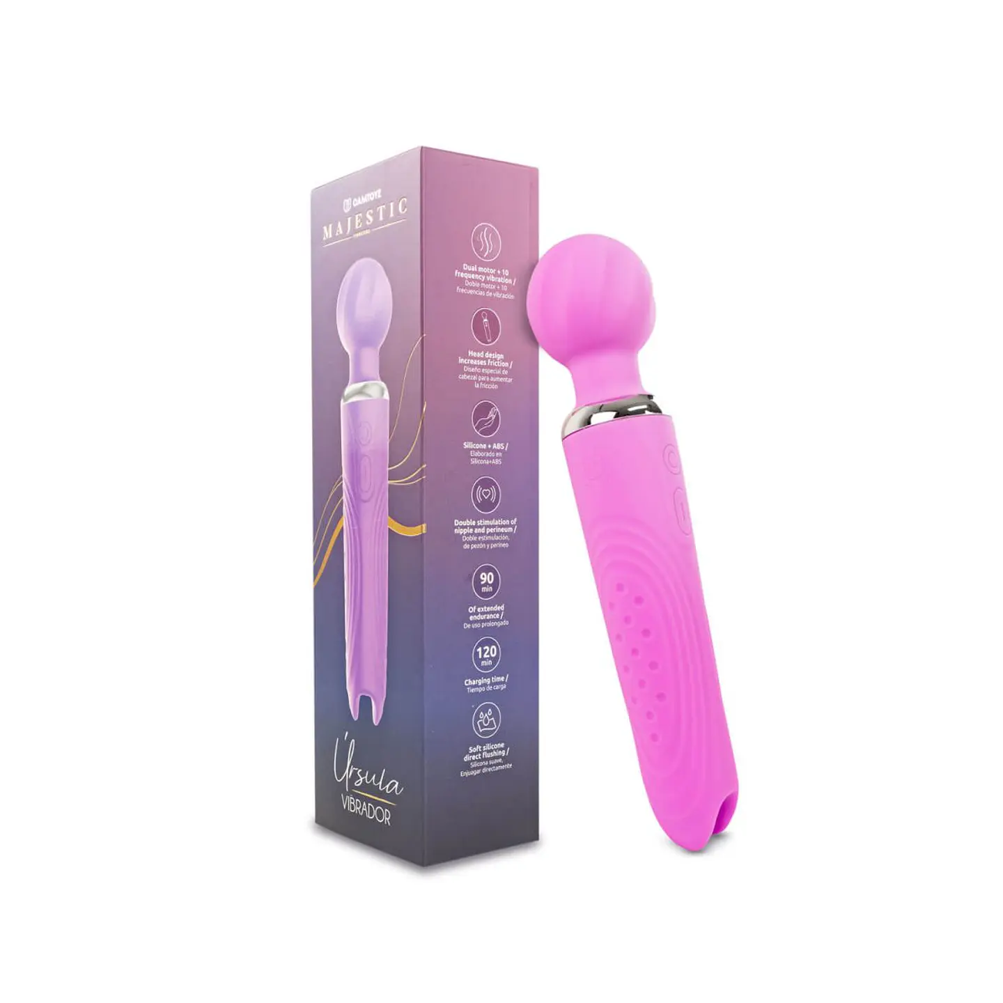 Majestic Vibrador tipo Hitachi Ursula 1