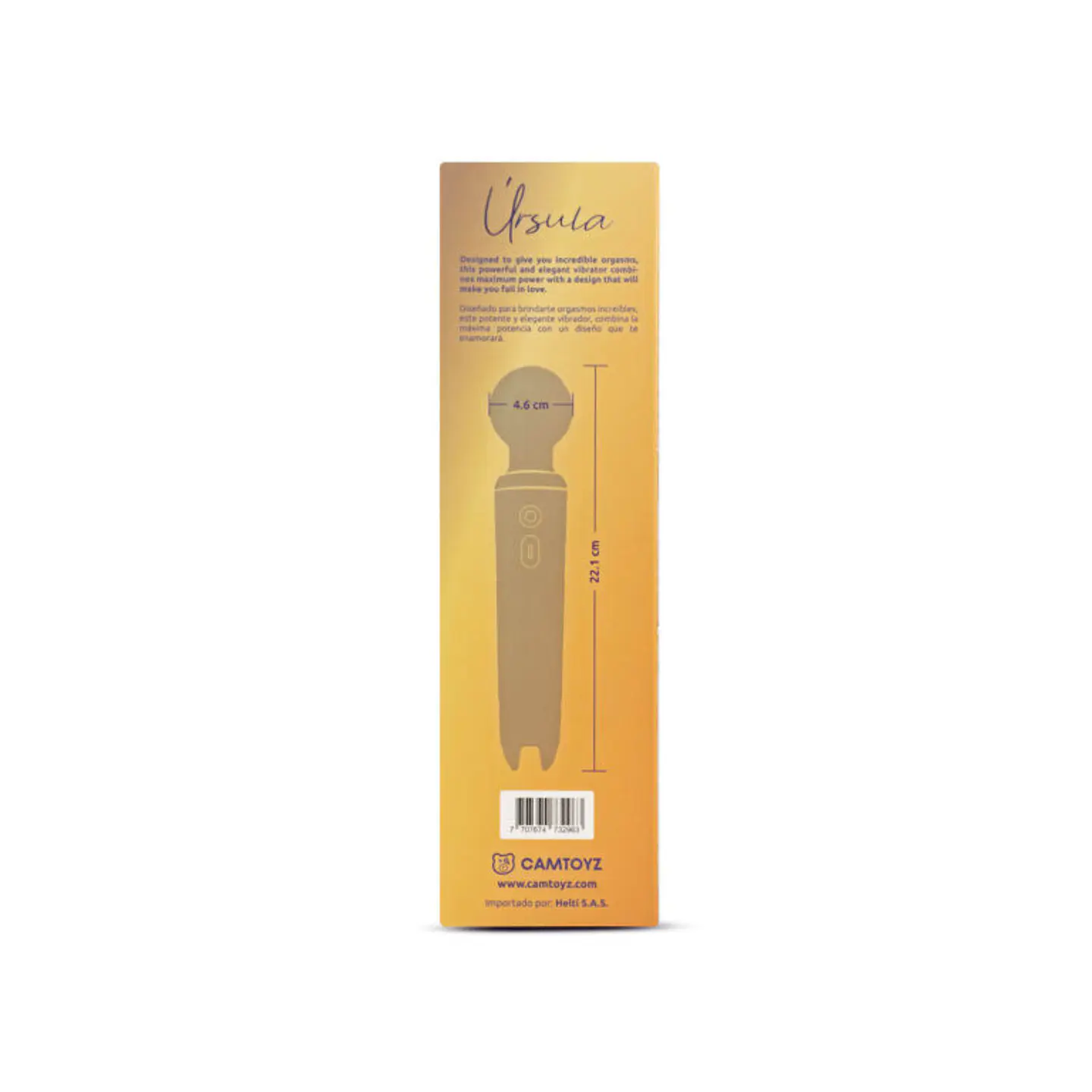 Majestic Vibrador tipo Hitachi Ursula 4