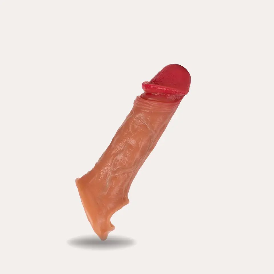 Funda para el pene Cobra Realismo Premium con Sujetador 2