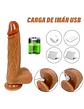 Vibrador Realista Franco Empuje y Giro Automático Ecuador  - Miniatura 4