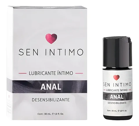 Lubricante Anal anestésico Sen íntimo 