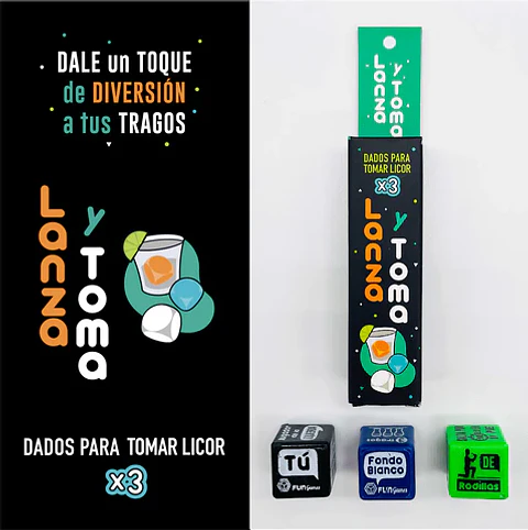 DADOS LANZA Y TOMA AMIGOS