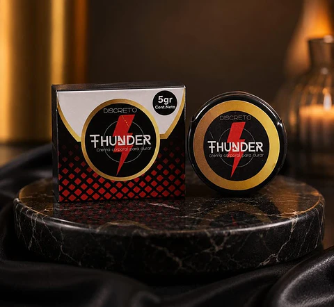 RETARDANTE THUNDER NEGRO 5GR