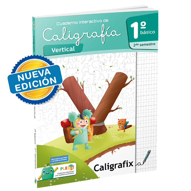 Caligrafia Vertical 1º Basico 2º Semestre Pleiq