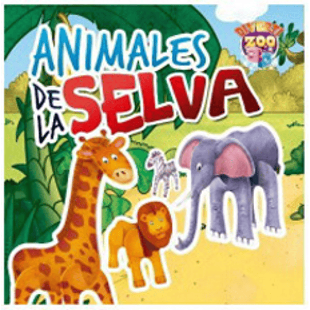 Divertizoo 3d - Animales De La Selva