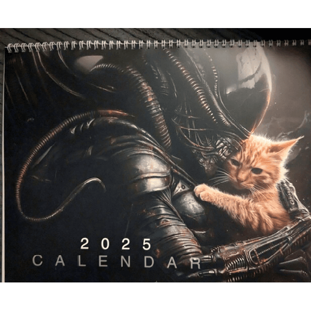 Calendario Xenomorph Alien / Jonesy 2025