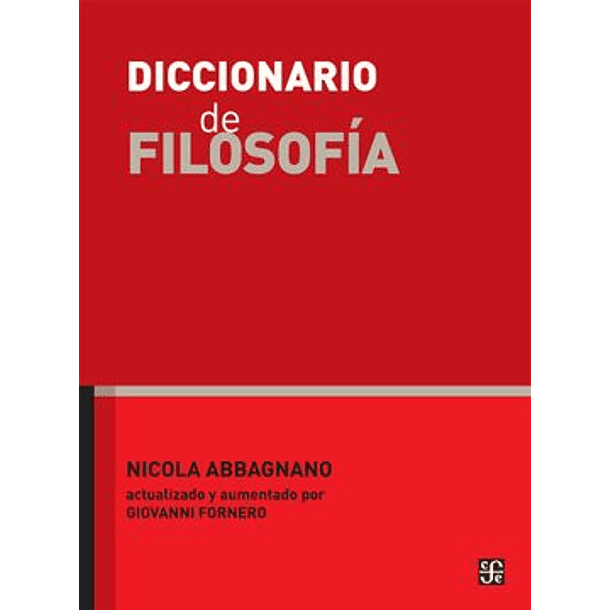 Diccionario De Filosofia (Td)