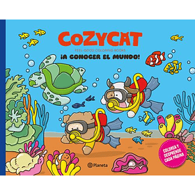 Cozycat: A Conocer El Mundo: Para Colorear
