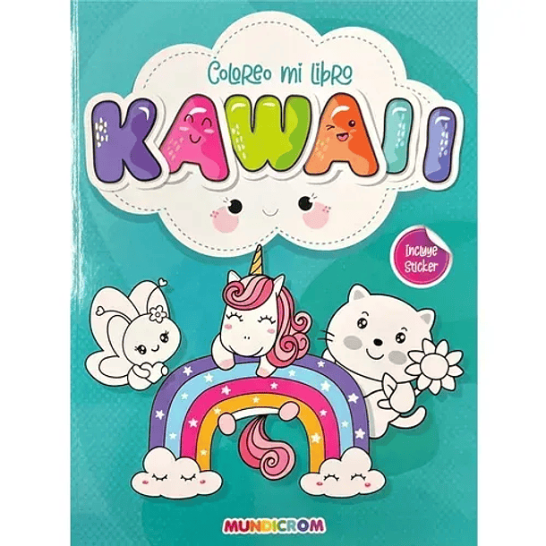 Coloreo Mi Libro Kawai [Inf]