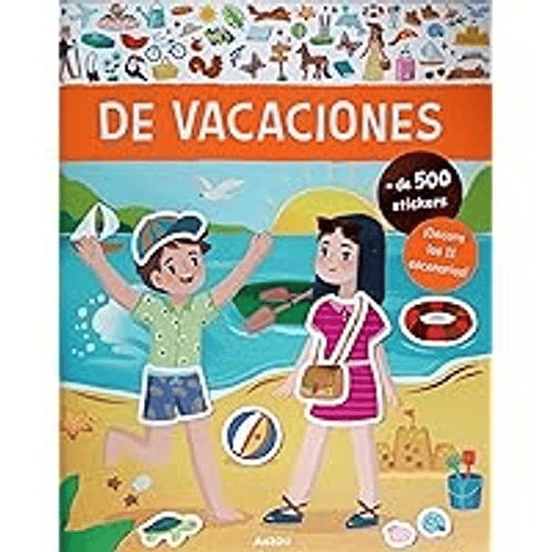 Stickers Creativos De Vacaciones  