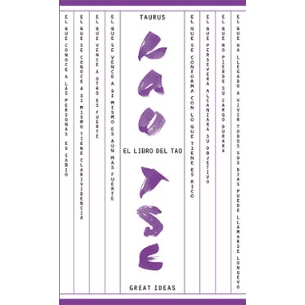 El Libro Del Tao (Great Ideas)