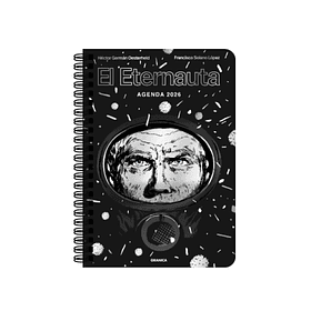 Eternauta 2026 Agenda Anillada Plata