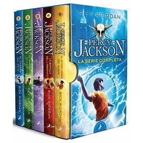 Estuche Percy Jackson (Cinco Libros)
