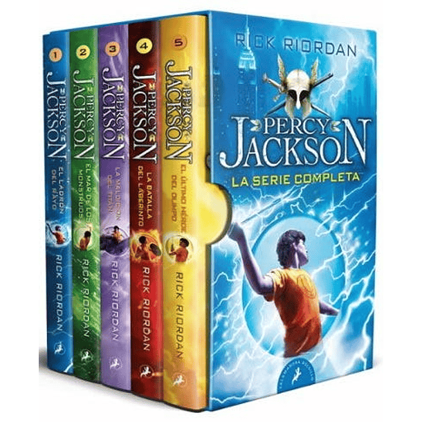 Estuche Percy Jackson (Cinco Libros)