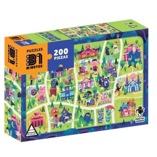 Puzzle 31 Minutos: Titirilquen A Escala (200 Piezas)