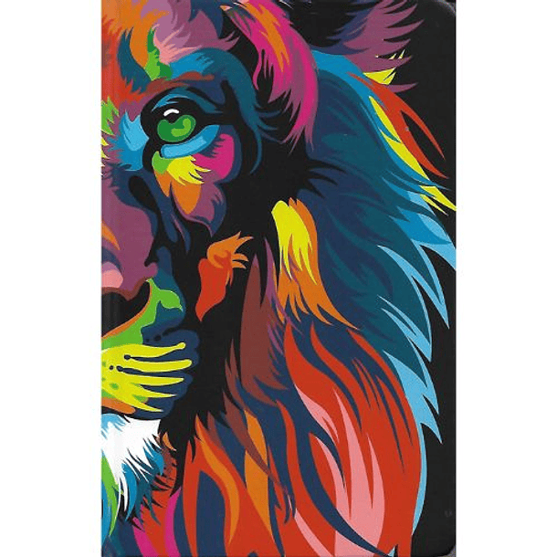 Biblia Reina Valera 1960 Tamaño Manual Letra Grande Leon Colores (Td)