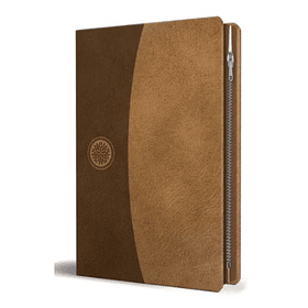 Biblia Reina Valera 1960 Letra Grande Canela Con Cierre