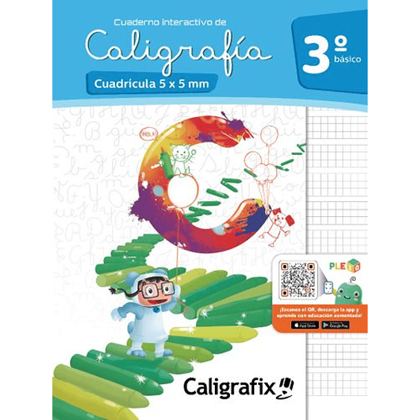 Caligrafia En Cuadricula 3º Basico 