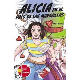 Alicia En El Pais De Las Maravillas (Manga Bilingue)