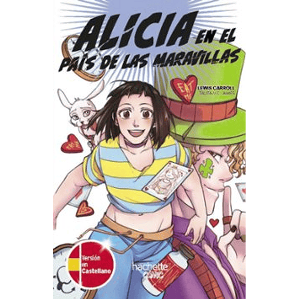 Alicia En El Pais De Las Maravillas (Manga Bilingue)