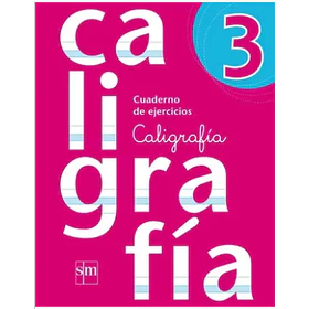 Cuaderno Caligrafía 3