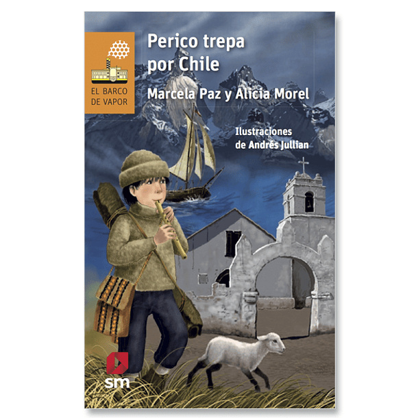 Perico Trepa Por Chile [Barco De Vapor ] [ Naranja ]