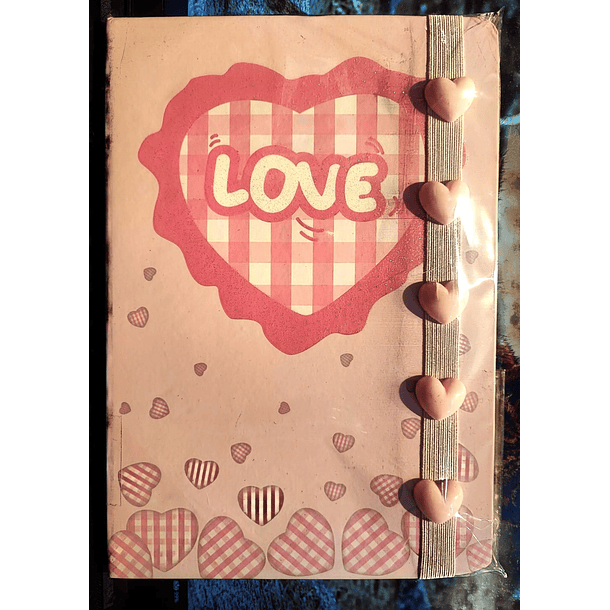Cuaderno De Notas Love Rosa