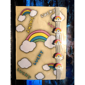 Cuaderno De Notas Lucky Arcoíris
