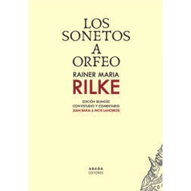 Los Sonetos A Orfeo (Edicion Bilingue En Td)