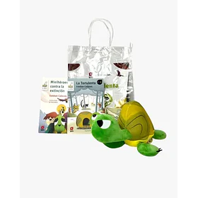 Pack Tortulenta (La Tortulenta-miniheroes Contra La Extincion + Peluche)