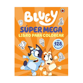 Bluey: Super Mega Libro Para Colorear