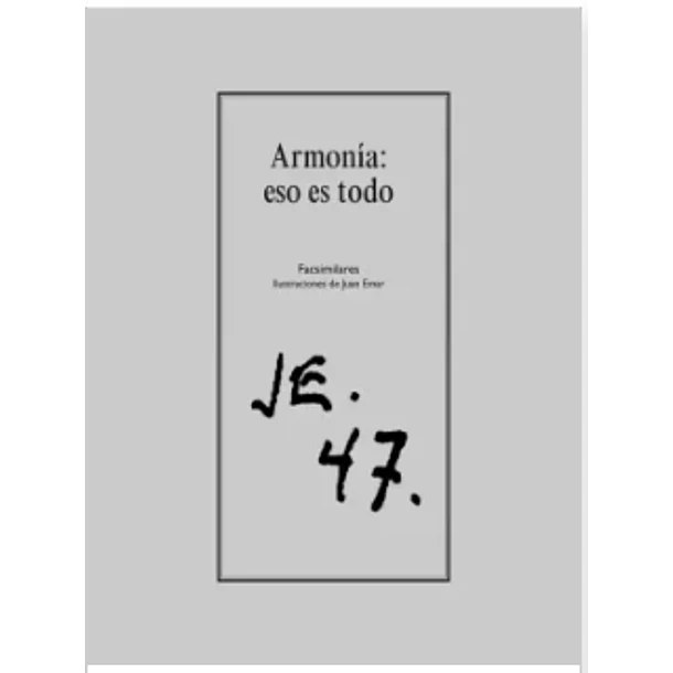 Armonia Eso Es Todo (Lom) [Chi]