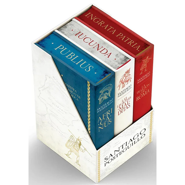 Estuche Trilogia Africanus (El Hijo Del Consul, Las Legiones Malditas, La Traicion De Roma En Td)