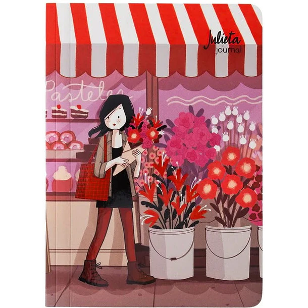 Journal Julieta: Flores Para Mi