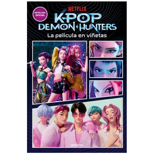 K Pop Demon Hunters - La Pelicula En Comic
