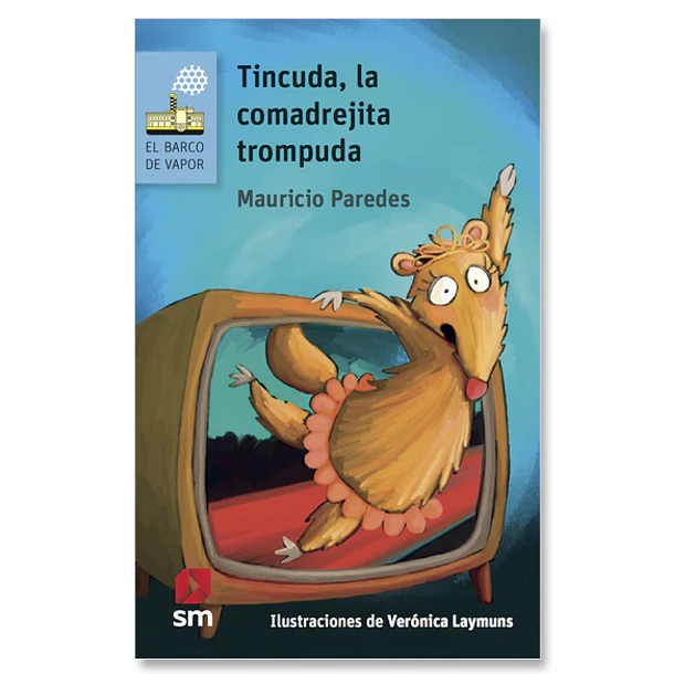 Tincuda La Comadrejita Trompuda (Celeste)