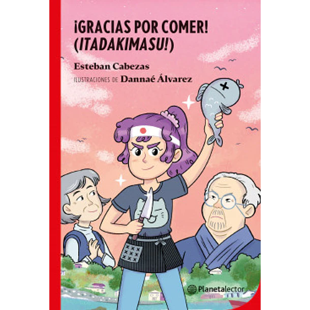 Gracias Por Comer Itadakimasu (Rojo)