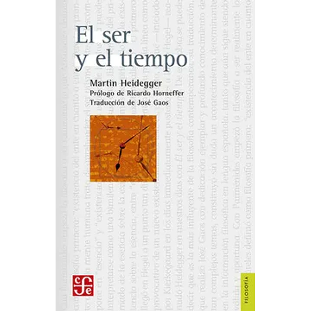 El Ser Y El Tiempo 