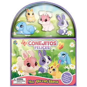 Conejitos Felices: Mini Diverti-libros