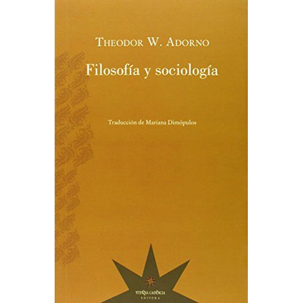 Filosofia Y Sociologia