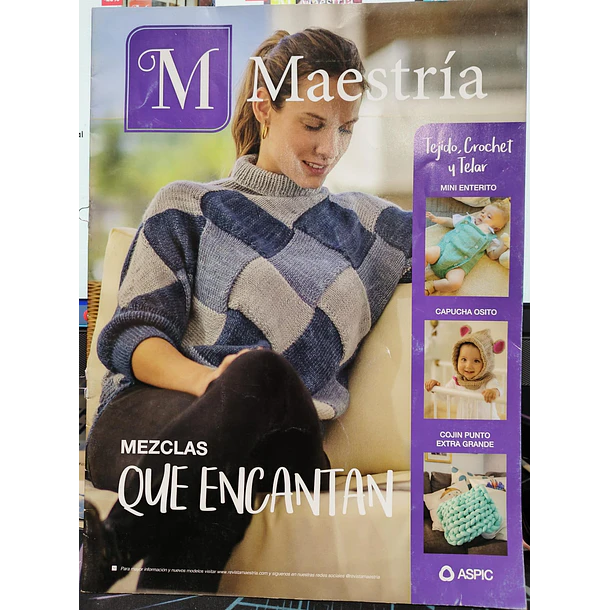 Maestría Mezclas Que Encantan /  Tejido,crochet Y Telar