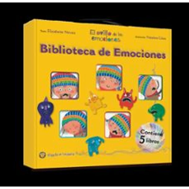 Biblioteca De Emociones (Maletin + 5 Libros)