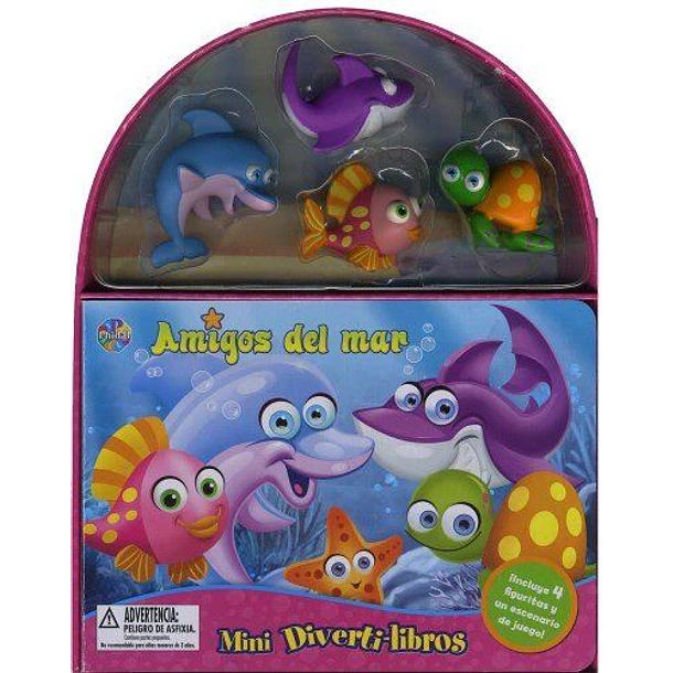 Amigos Del Mar – Mini Diverti-libros [Inf]