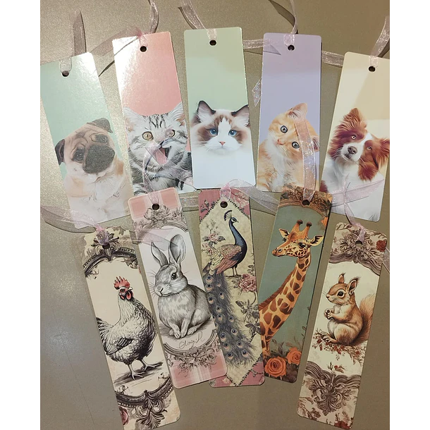 Marcapaginas Animales 