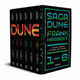 Estuche Saga Dune 1-6 Completa Bolsillo