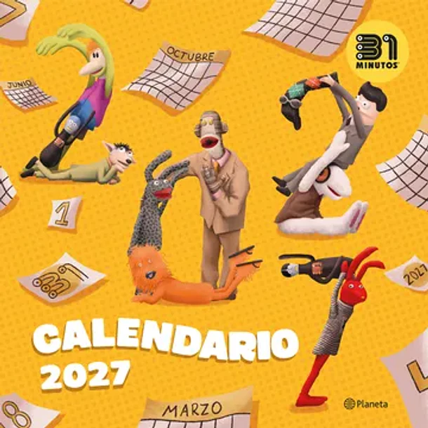 Calendario 31 Minutos 2027