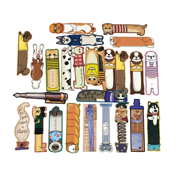 Marcapaginas Animales/motivos Literarios