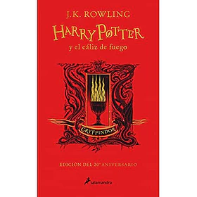 Harry Potter Y El Caliz De Fuego #4 (20 Aniv. Gryf)