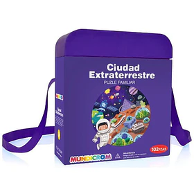 Puzzle Ciudad Extraterrestre (102 Piezas)